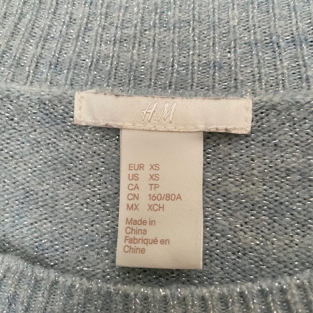 H&M Sparkly Thread Sweater - Picture 6 of 7